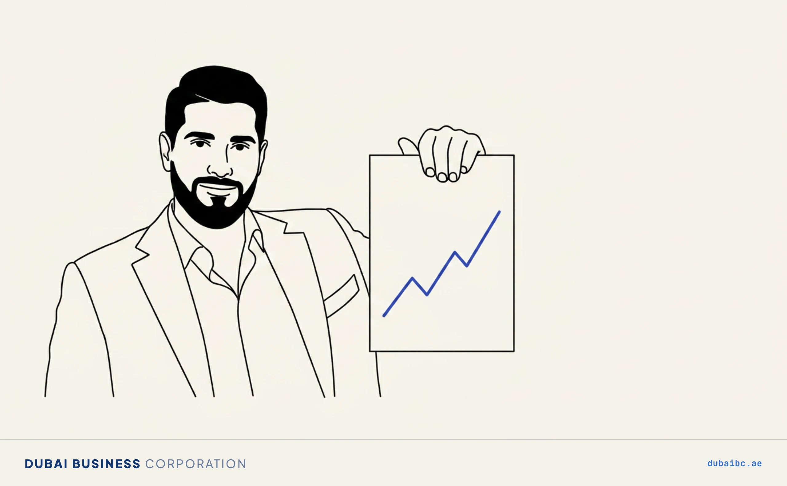 Ali presenting a chart page, the business plan