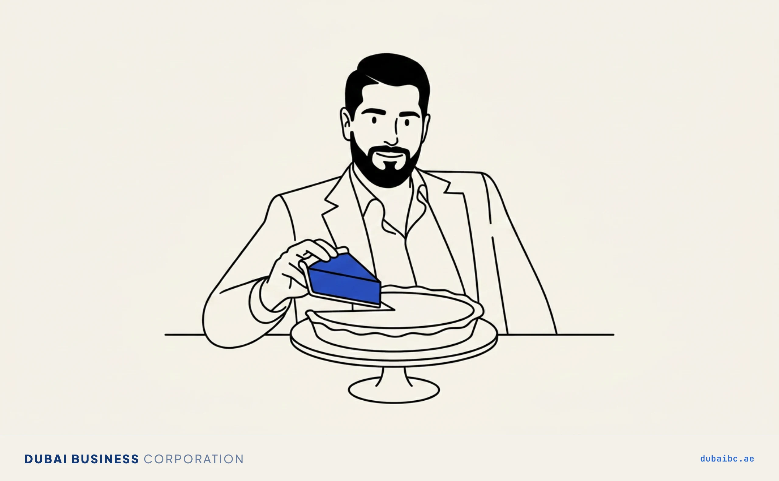 Ali lifting a pie slice, how the tax rate works