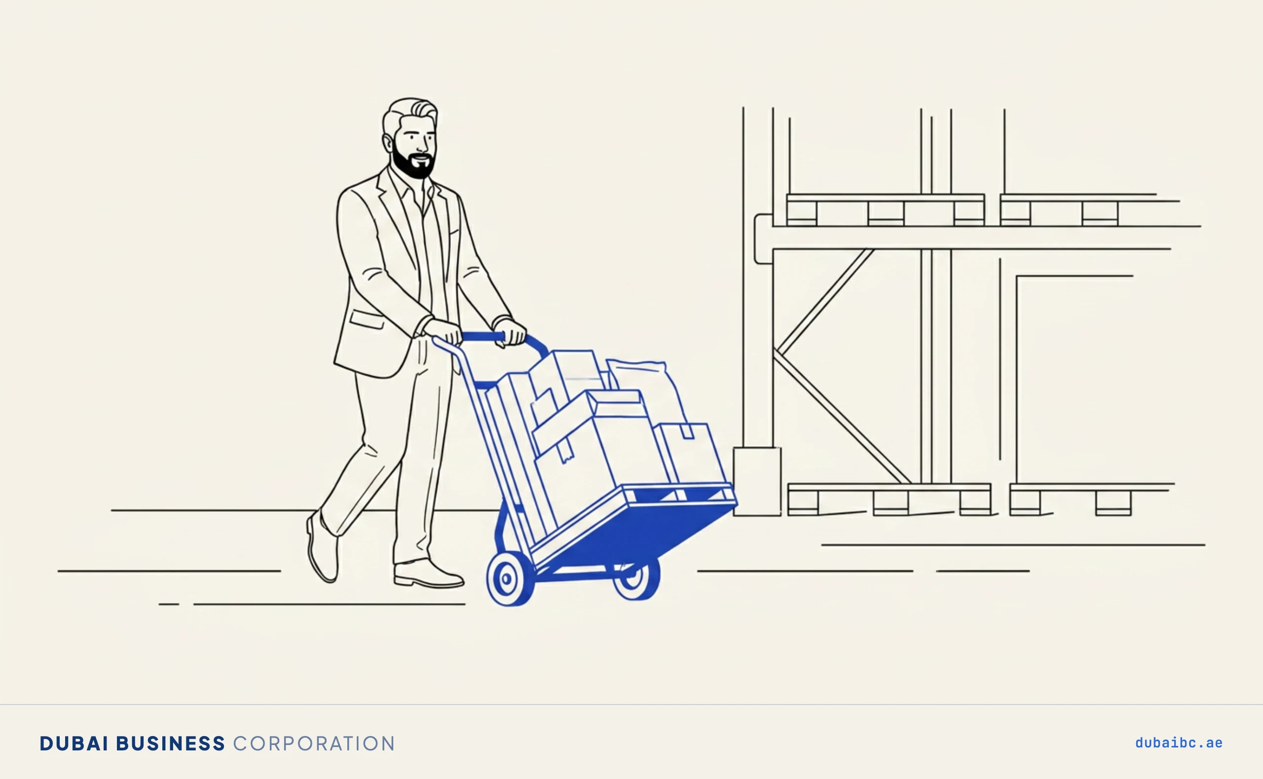 Ali moving cargo, DAFZA customs and logistics