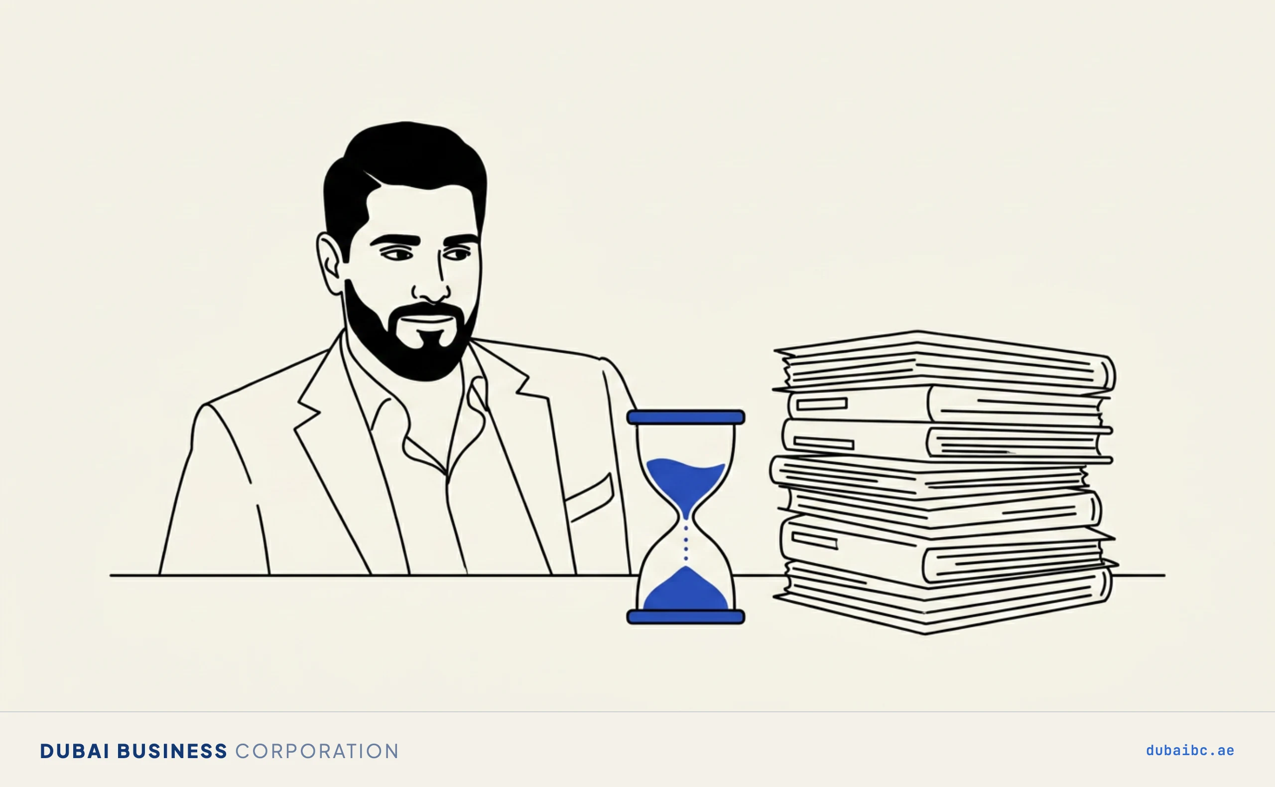 Ali with an hourglass, approvals decide your timeline