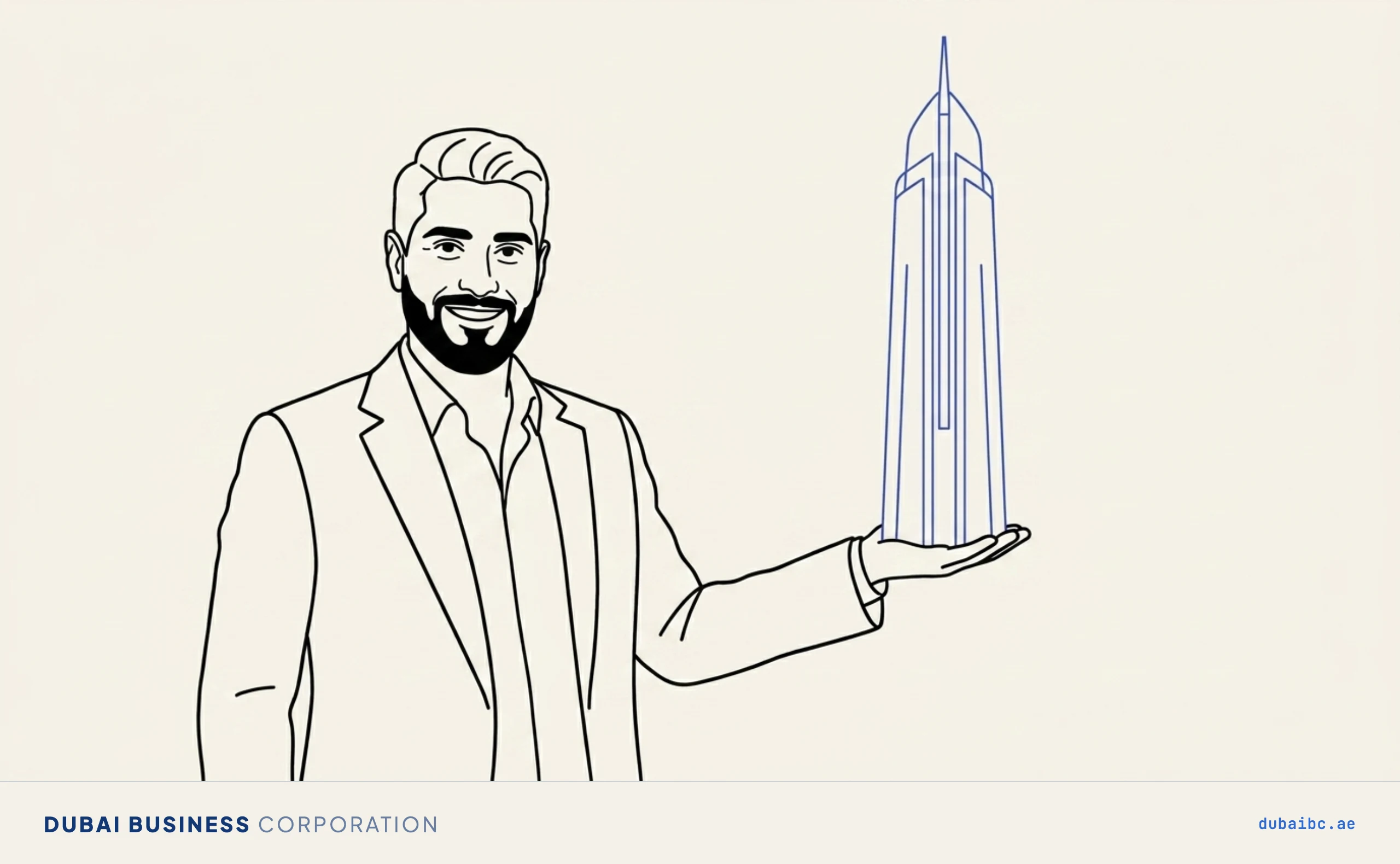 Ali presenting a tower, what DMCC is