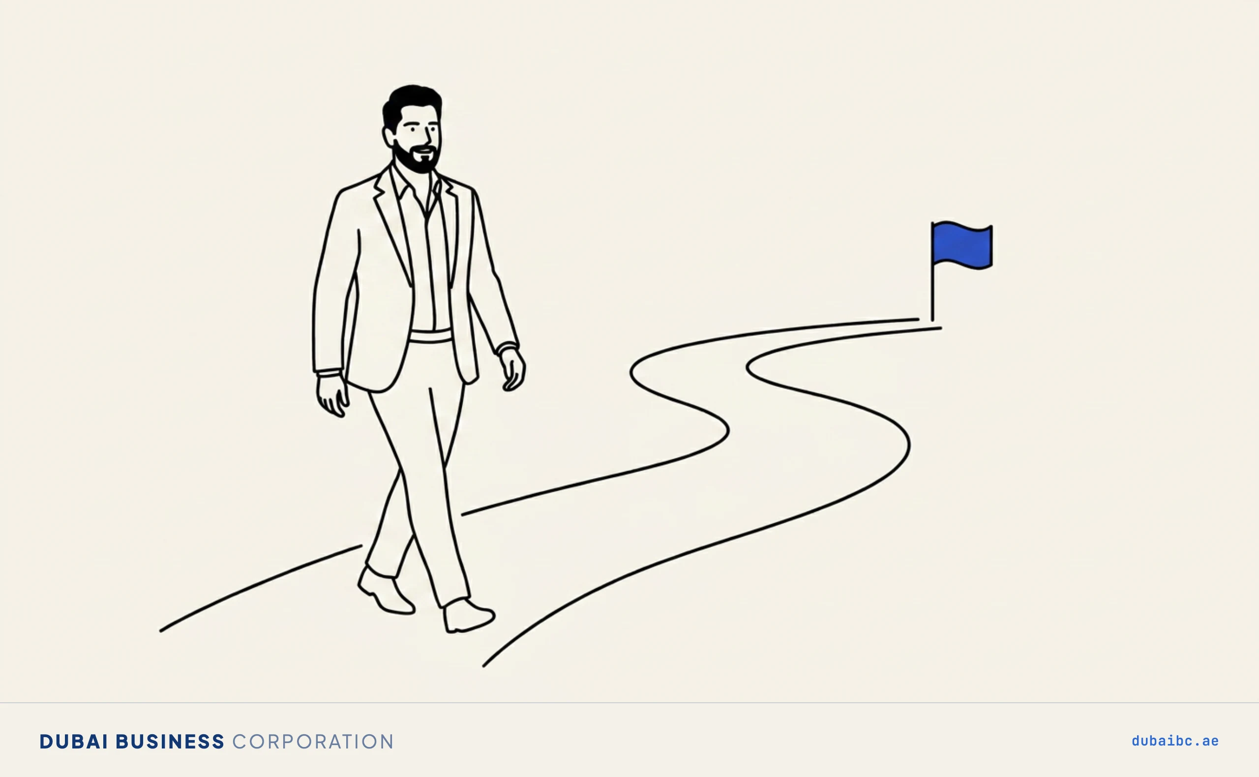 Ali on a path to a flag, idea to first sale
