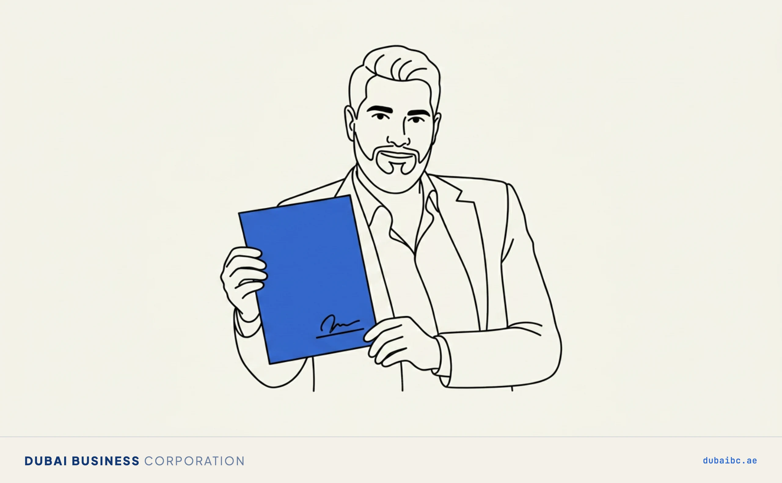 Ali with a contract page, the registered contract