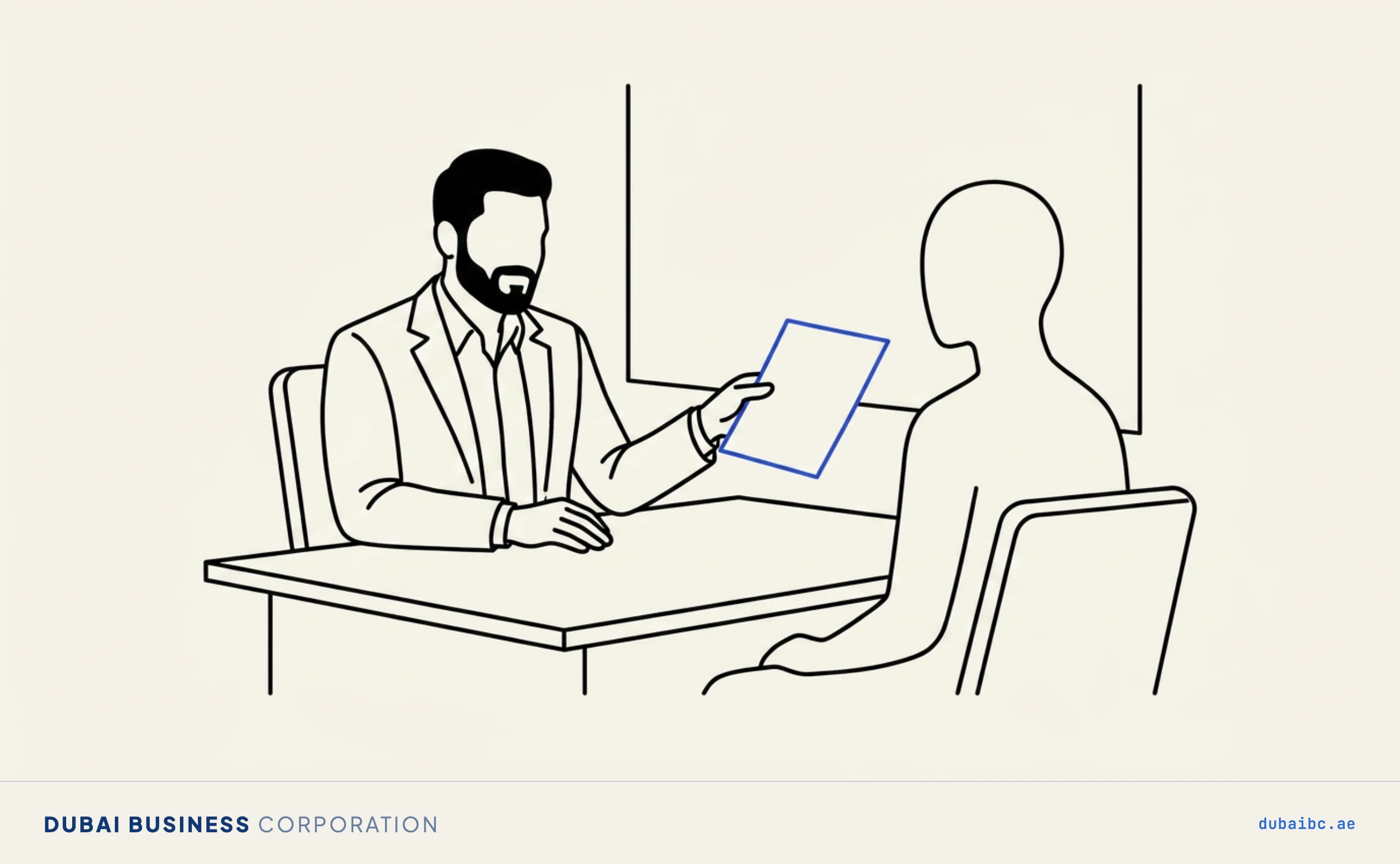 Ali offering a contract, the job offer step