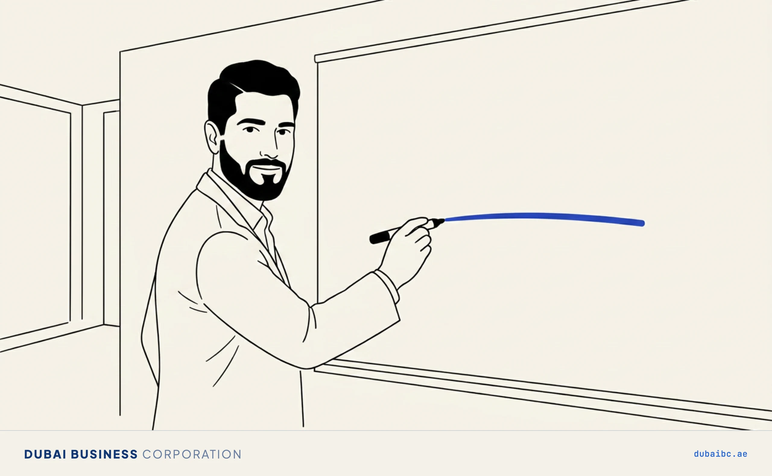 Ali draws an underline, the bottom line.