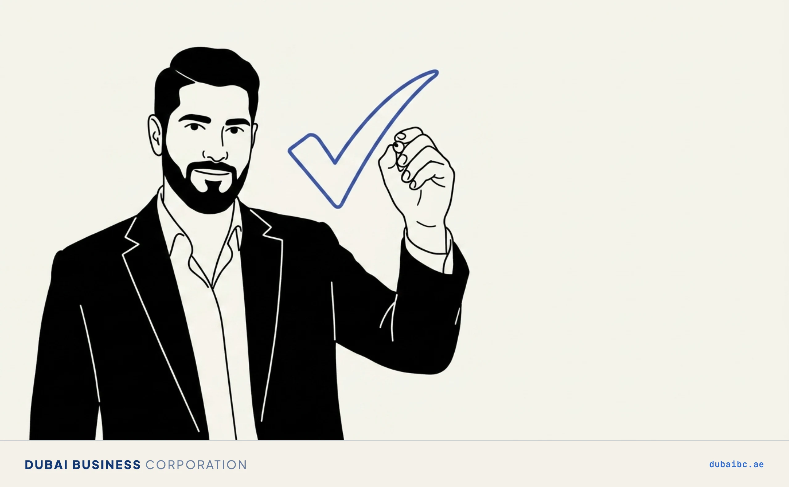 Ali marks a tick, the employer checklist.