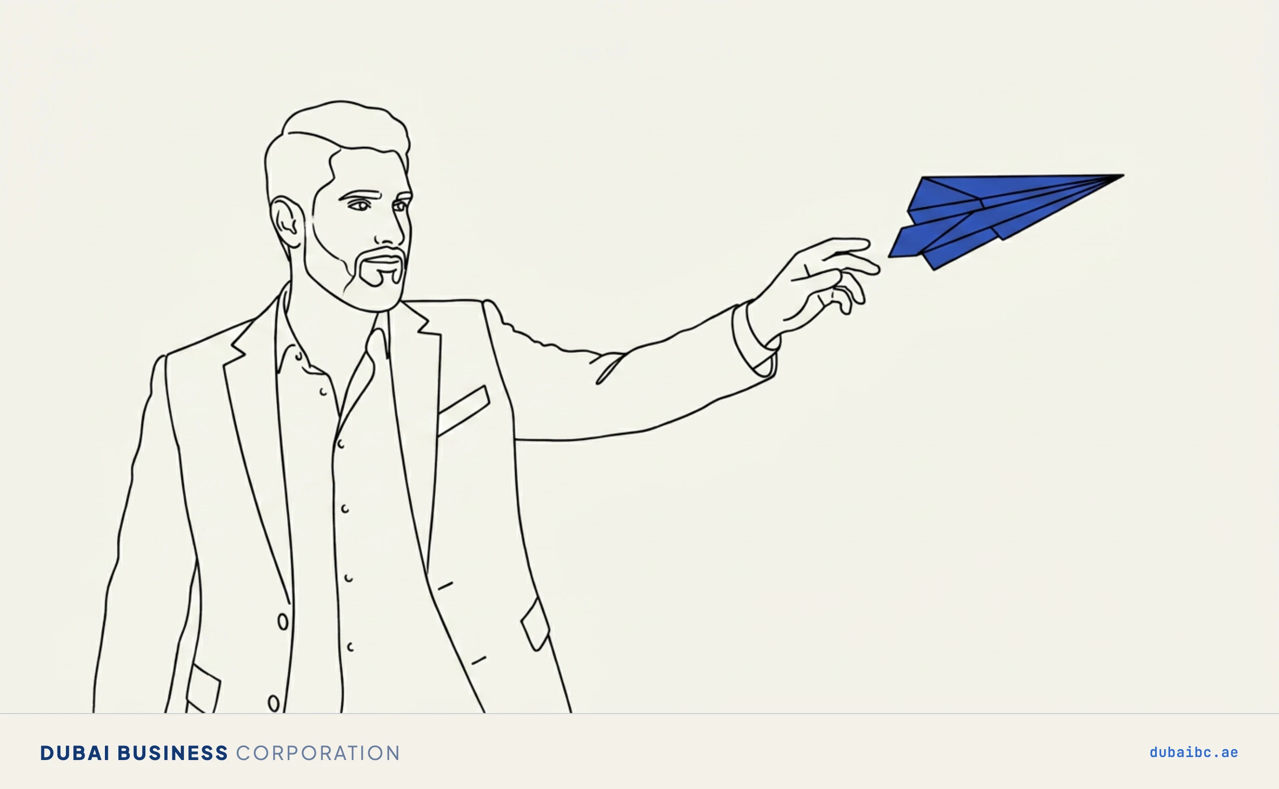 Ali sends a paper plane, applying.