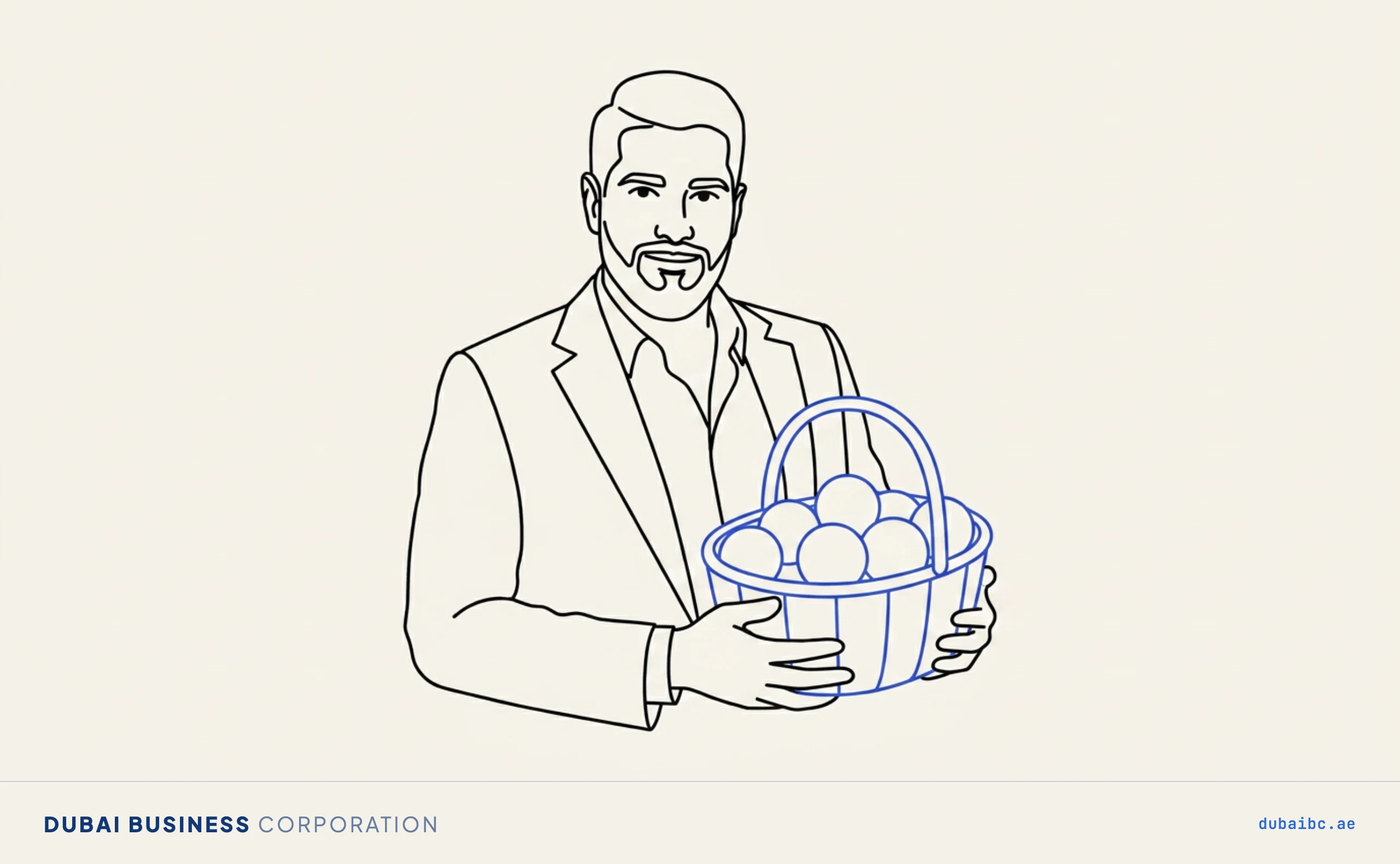 Ali holds a basket of companies.