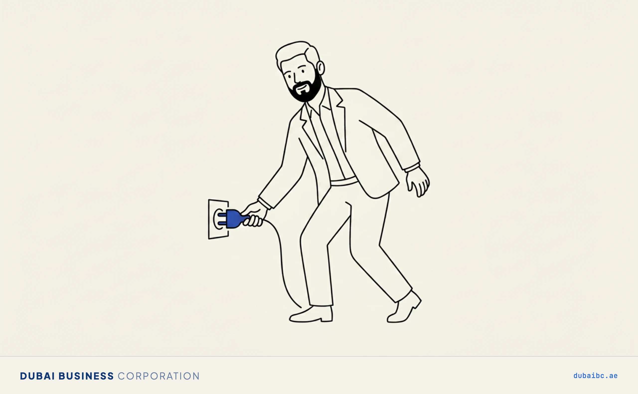 Ali unplugs a plug, tax deregistration.