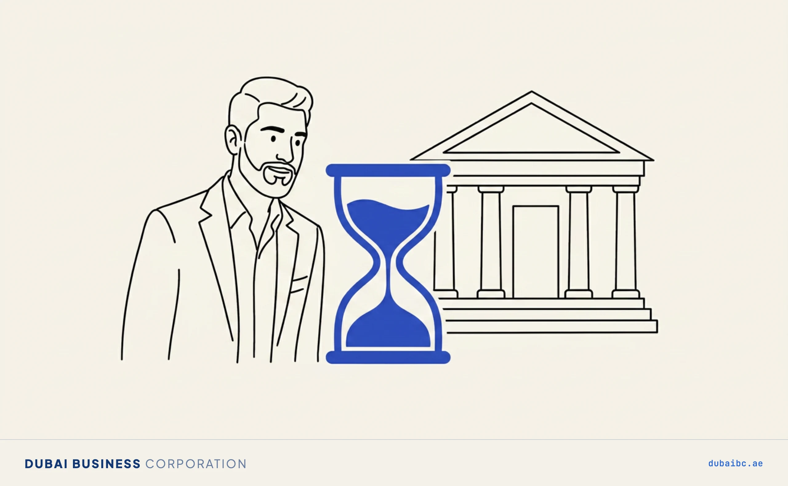 Ali with an hourglass, banking decides the timeline