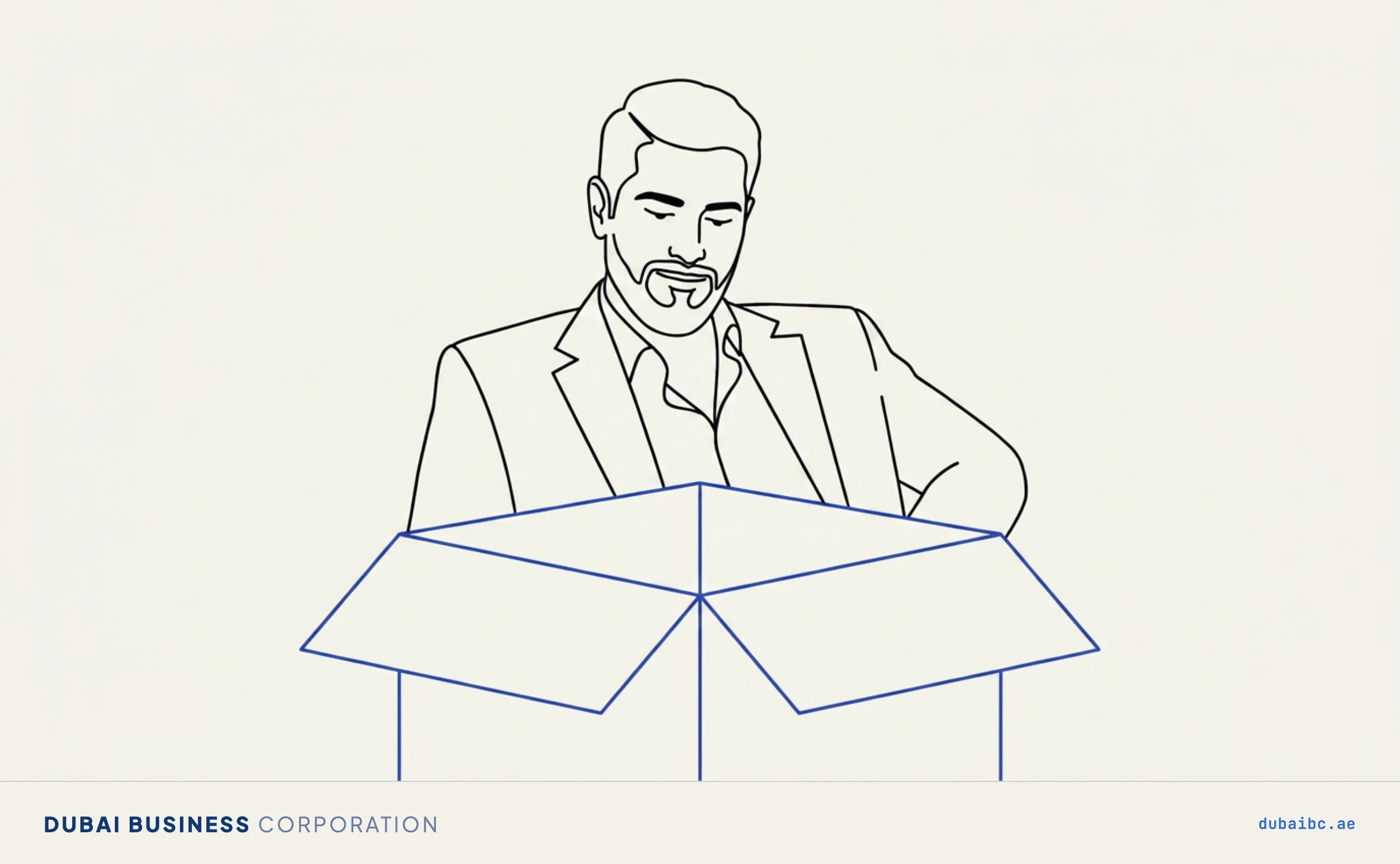 Ali with an empty box, what the offshore fee excludes