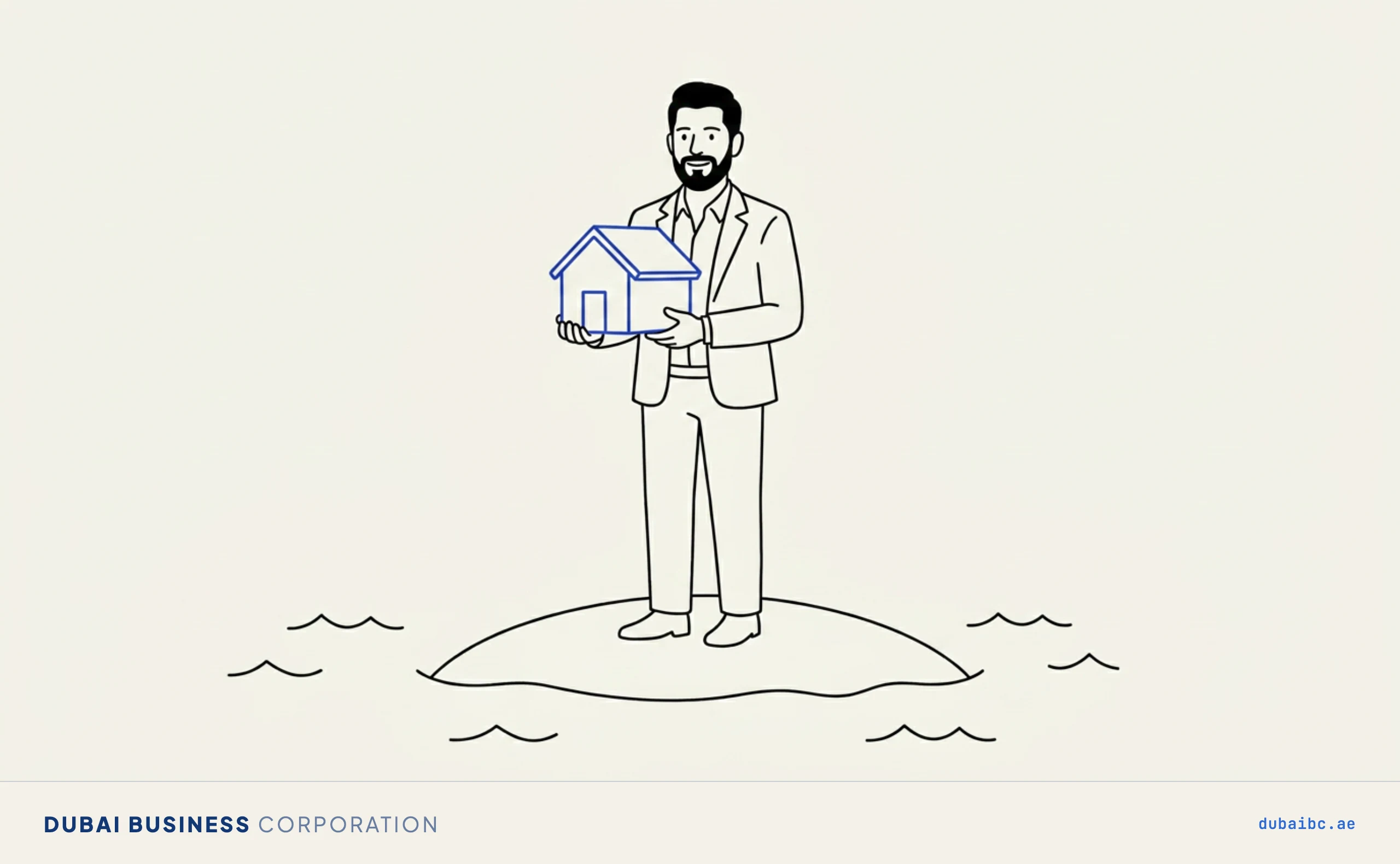 Ali with a house on an island, can offshore own property