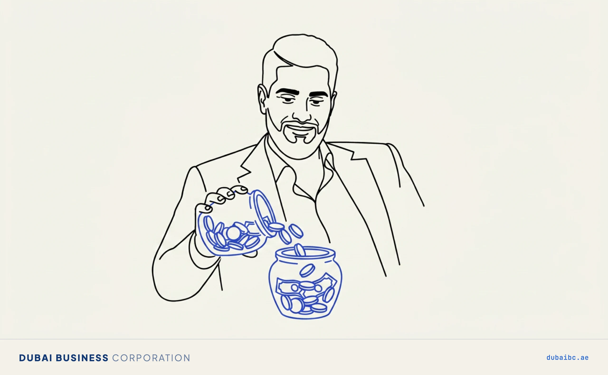 Ali with two mixed jars, why mixing happens