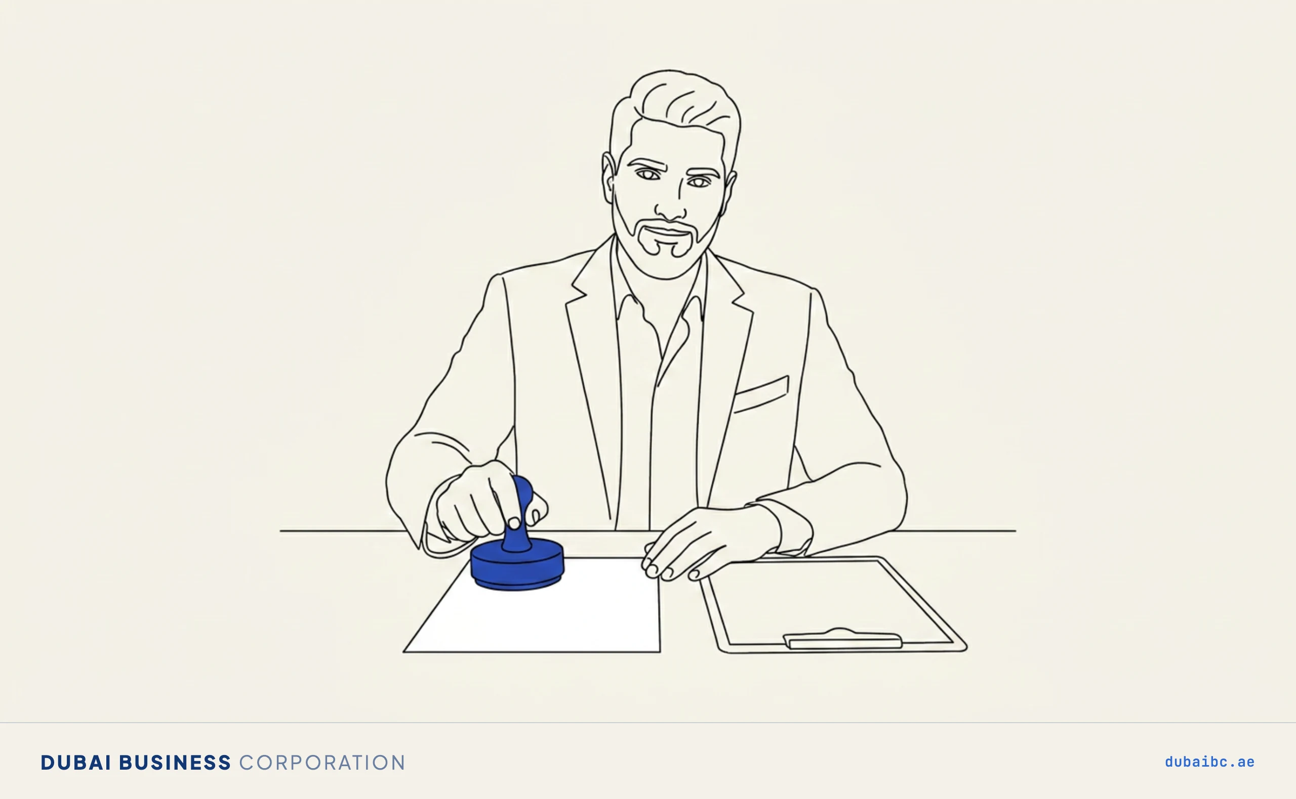 Ali stamping approval, showing MOHRE requirements for a recruitment agency