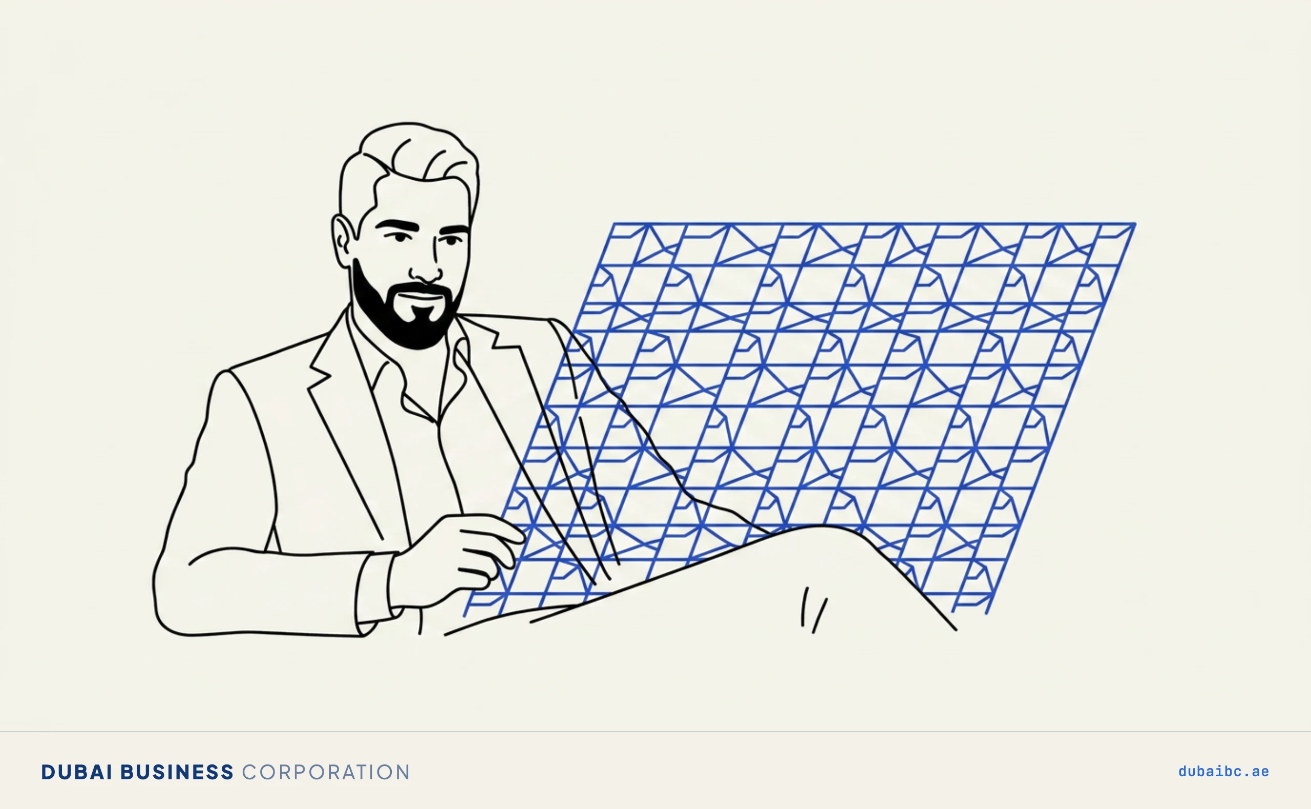 Ali studying a pattern grid, rejections are a pattern
