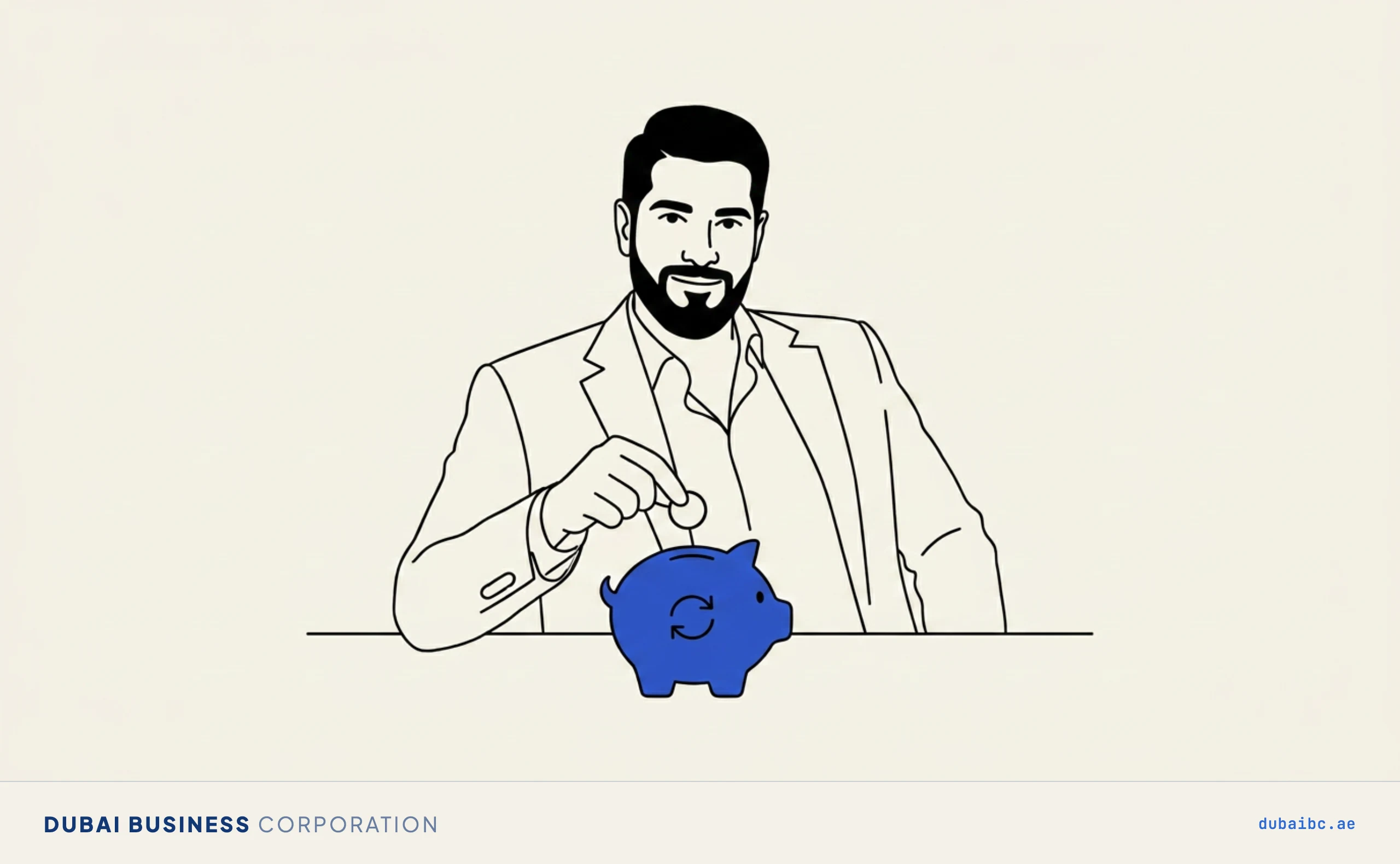 Ali with a piggy bank, budgeting renewal