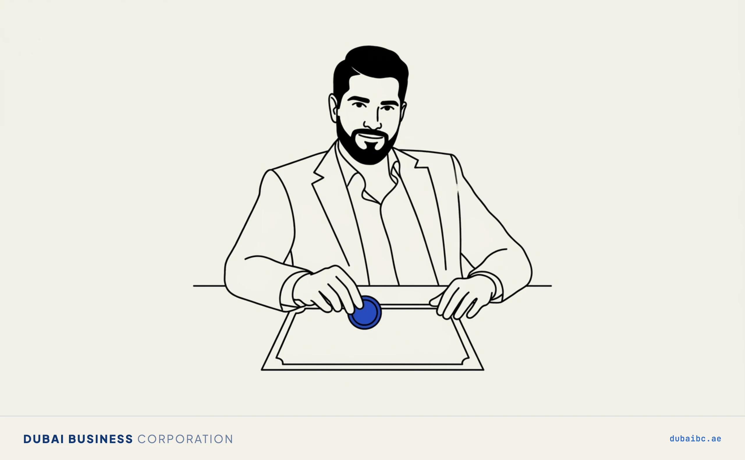 Ali placing a coin on a certificate, the annual fee