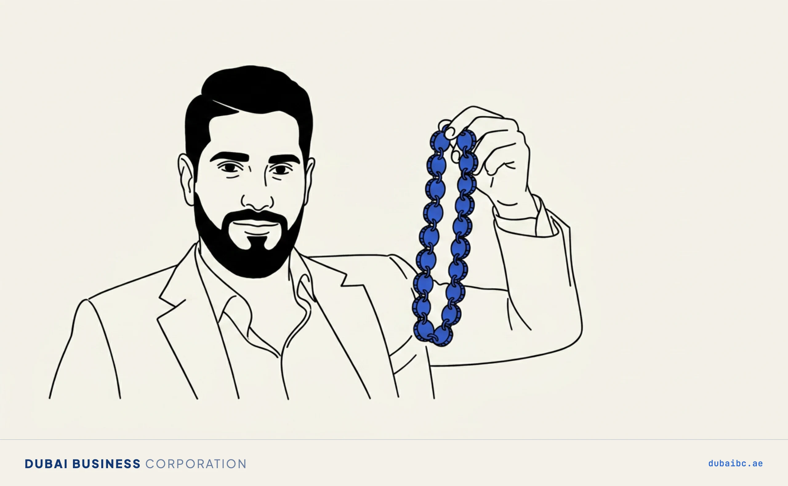 Ali with a coin chain, a visa is a chain of fees