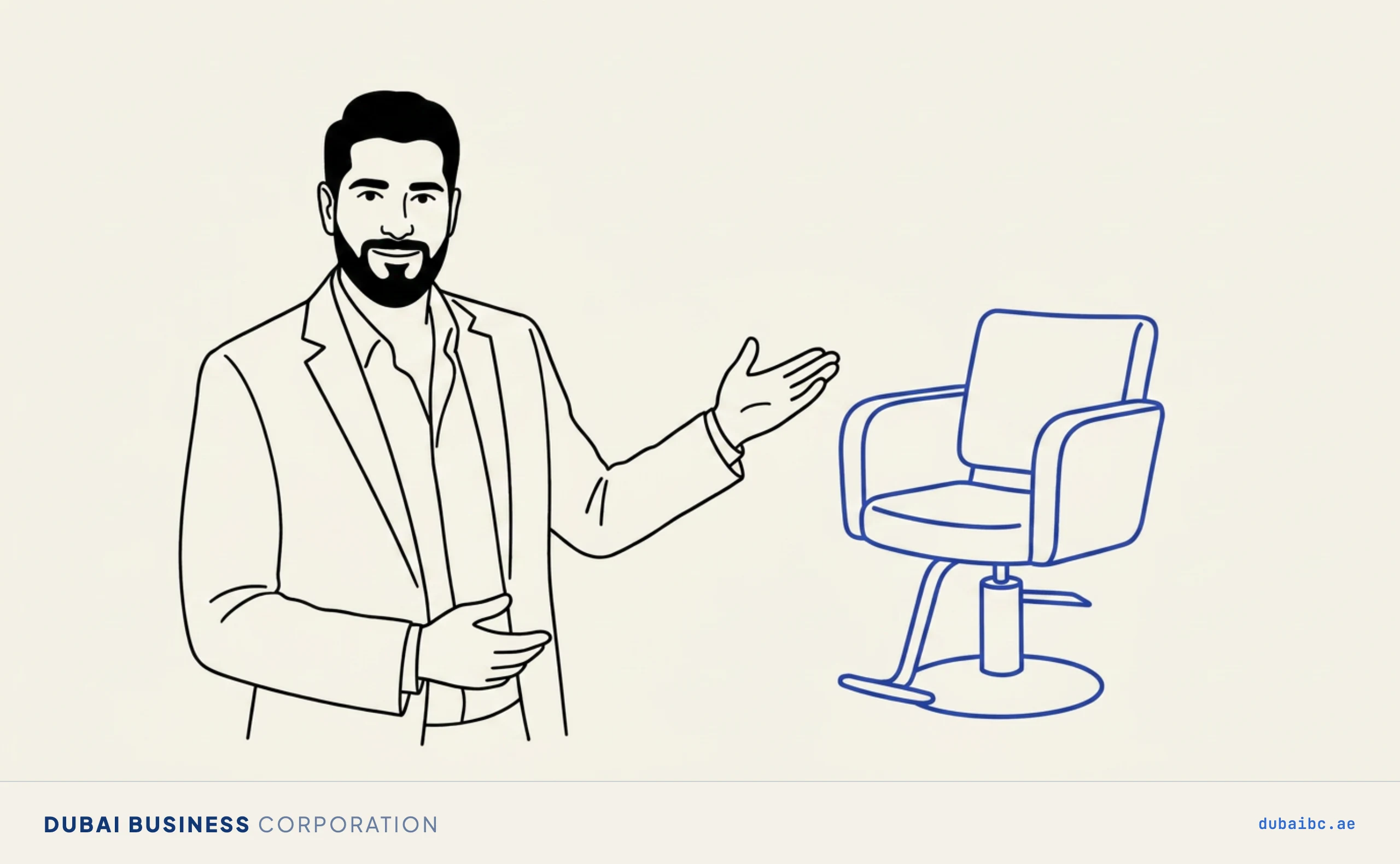 Ali presents a salon chair, a cost driver.
