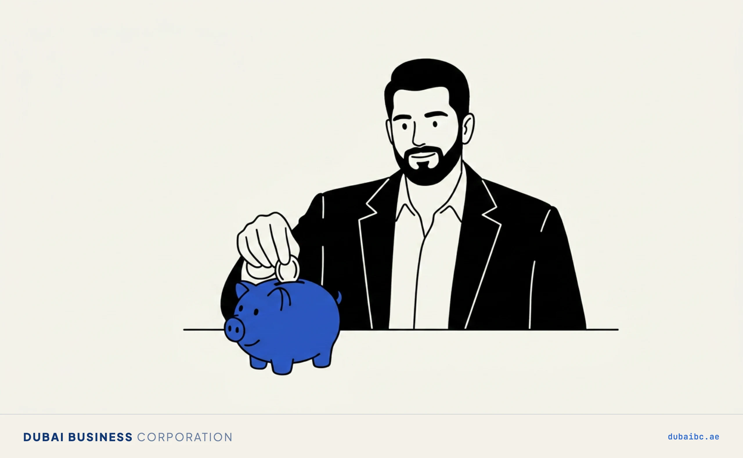 Ali with a piggy bank, budgeting year one