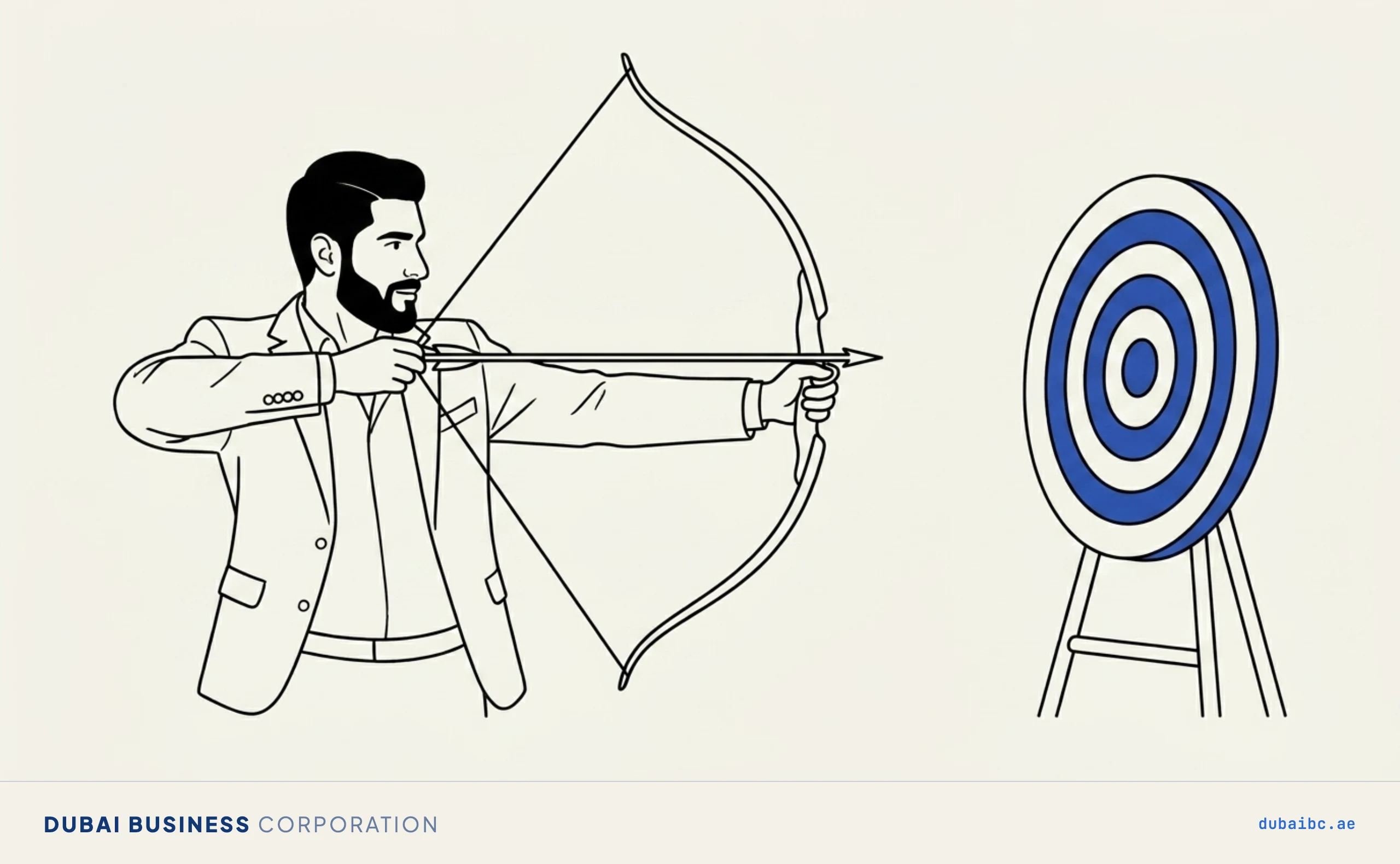 Ali aiming at a bullseye, what best means for you